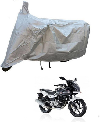 InayaAutoMotive Two Wheeler Cover for Bajaj(Pulsar AS 150, Silver)