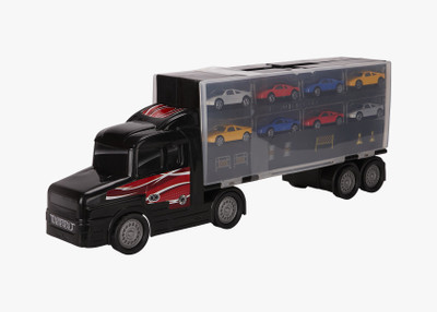 

Teamsterz TZ Car Transporter 8 Cars(Black)