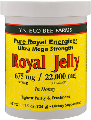 

Y.S. Eco Bee Farms Royal Jelly In Honey 675 mg 11.5 oz (326 g)(326 g)