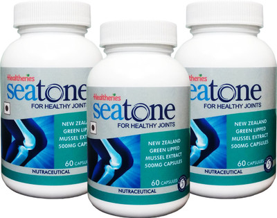 

Seatone Pack of 3, (60 Capsules each)(500 mg)