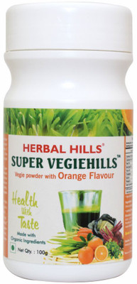 

Herbal Hills Super Vegiehills Orange Flavour 100g Powder 100% Organic(100 g)
