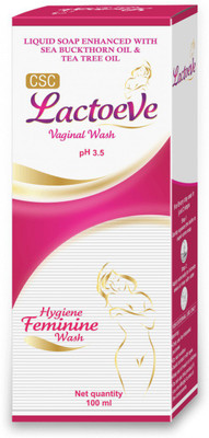 

Lactoeve Natural Hygiene Feminine Vaginal Wash 100ml Intimate Wash(100 ml, Pack of 2)