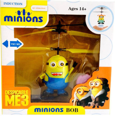 

LITTLEMORE - Minions Aircraft Hand induction control toy for kids(Multicolor)