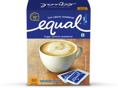 

Equal Sugar Control Sachet (Aspartame 50) Pack Of 3 Sweetener(50 Sachet, Pack of 3)