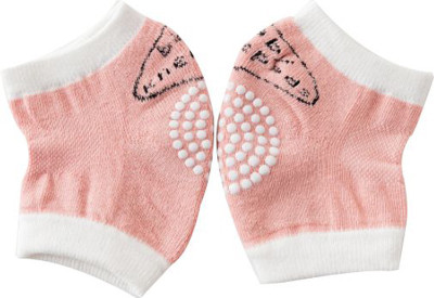 

ae Baby Knee-Pads for Crawling | Elbow Safety Cushion Knee-Pad | Anti-Slip Protector | Leg Warmer |unisex Kids socks Stretchable Elastic | soft Cotton Breathable Baby Toddlers Pink Baby Knee Pads(Attractive)