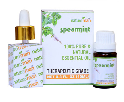 

Naturoman Spearmint Pure and Natural Therapeutic Grade Essential Oil For Memory Booster, Anti(10 ml)
