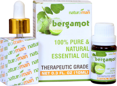 

Naturoman Bergamot Pure and Natural Essential Oil Therapeutic Grade(10 ml)