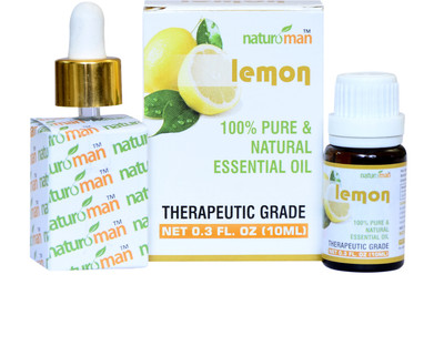 

Naturoman Lemon Pure and Natural Therapeutic Grade Essential Oil(10 ml)