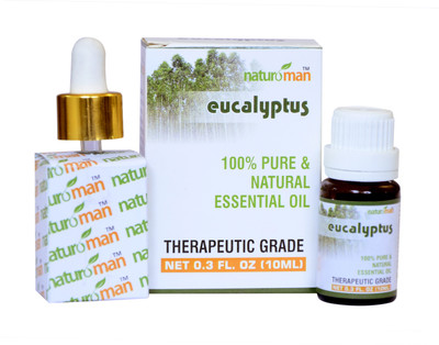 

Naturoman Eucalyptus Pure and Natural Therapeutic Grade Essential Oil for Seasonal Allergies, Earache Reliever, Headache Reliever(10 ml)