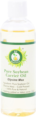 

R V Essential Pure Soybean Carrier Oil 100ml (100% Pure and Natural Cold Pressed) Glycine Max(100 ml)