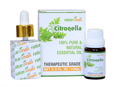 

Naturoman Citronella Pure and Natural Therapeutic Grade Essential Oil For Promotes Relaxation and Reduces Inflammation(10 ml)