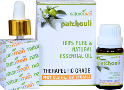 

Naturoman Patchouli Pure and Natural Therapeutic Grade Essential Oil For Fights Depression and Boosts Immune System(10 ml)
