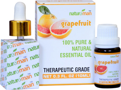 

Naturoman GrapeFruit Pure and Natural Therapeutic Grade Essential Oil(10 ml)