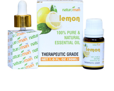 

Naturoman Lemon Pure and Natural Therapeutic Grade Essential Oil(30 ml)