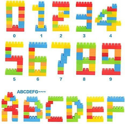 

SYGA 260 Pcs Toy Building Bricks Educational Game Blocks Kit for 3+ Children (Potli Bag)(Multicolor)