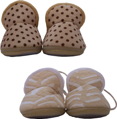 

Satylon Booties(Toe to Heel Length - 12 cm Brown)