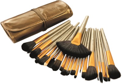 

Puna Store 24 Piece Makeup Brush Set with Storage Pouch - Beige(Pack of 24)