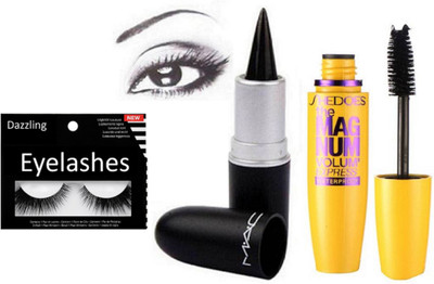 

dazzling Eyelashes , Mac The Magnum Waterproof mascara (Set of 3E(Set of 3)