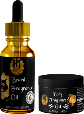 

HUMAN TOUCH Beard Fragrance Oil & Body Fragrance Gel(Set of 2)