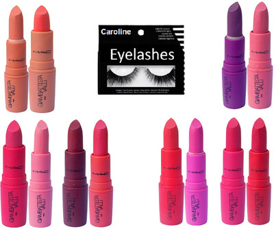

caroline Eyelashes & Giambbattista Valli Lipstick (set of 12)(Set of 13)