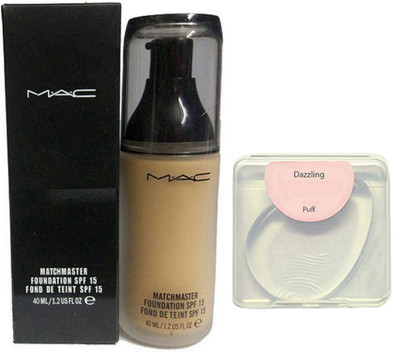 

dazzling Silicon Puff & Mac Matchmaster Fond de teint Foundation(Set of 2)