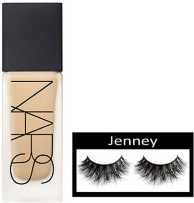 

jenney Eyelashes, Nars Liquid Foundation(Set of 2)