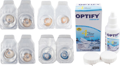 

Optify Combo Pack Monthly Color Contact Lens with Kit (OP-84-Pure Hazel-Honey-Hazel-Darkblue-4) Monthly Contact Lens(1, Pure Hazel-Honey-Hazel-Darkblue, Pack of 4)