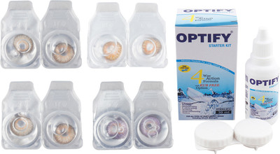 

Optify Combo Pack Monthly Color Contact Lens with Kit (OP-89-Pure Hazel-Honey-Hazel-Voilet-4) Monthly Contact Lens(1, Pure Hazel-Honey-Hazel-Voilet, Pack of 4)