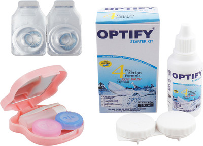 

Optify Combo Pack Monthly Color Contact Lens with Kit (OP-603-Blue-1) Monthly Contact Lens(1, Blue, Pack of 1)