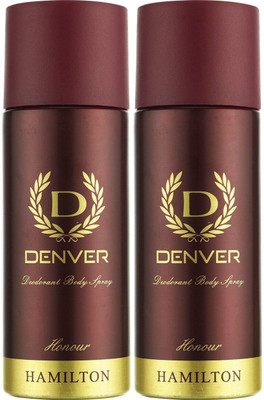 

Denver Honour Deo Combo 165 ml (Pack of 2) Deodorant Spray - For Men(330 ml, Pack of 2)
