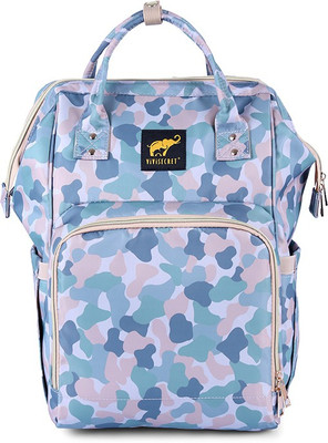 

ViViSECRET diaper_bag Diaper Backpack(Blue Camo)