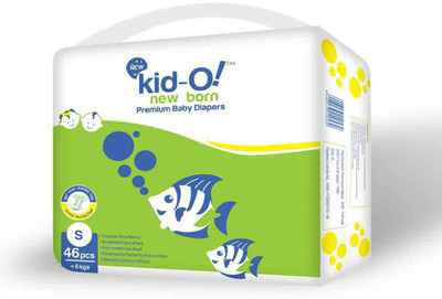 

KIDO Baby Diapers Small Size (46 count) - S