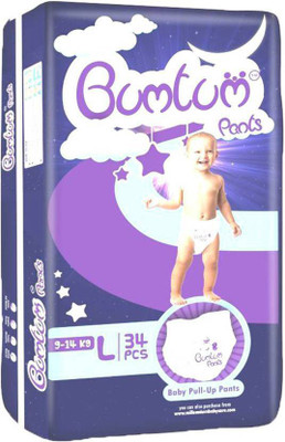 

bumtum Baby Pull Up Diapers Large Size (34pcs) - L