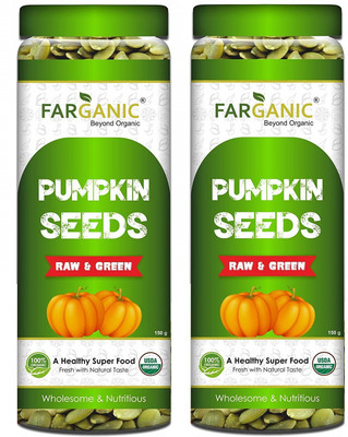 

FARGANIC Pumpkin Seeds(300 g, Pack of 2)