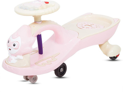 

Baybee Car Non Battery Operated Ride On(Pink)
