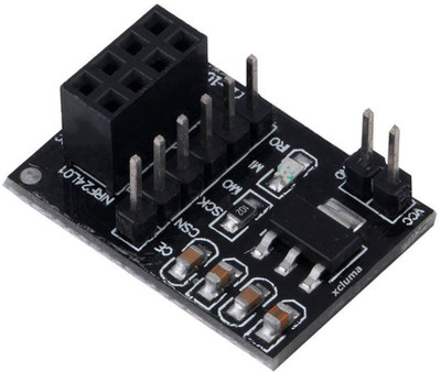 

TUV SOCKET ADAPTER PLATE FOR 8PIN NRF24L01 WIRELESS TRANSCEIVE MODULE Educational Electronic Hobby Kit