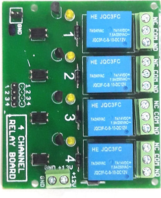 

Un Branded 4_relay_module Electronic Components Electronic Hobby Kit