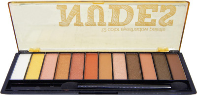 

firstzon™ 12 color matte and shimmer combo eyeshadow palette (nu) 17.5 g(nudes)