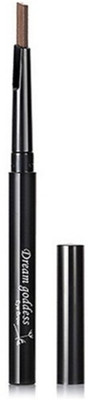 

CGT Dream Goddess Rotatable Waterproof Eyebrow Pencil Sweat Resistant Long Lasting Natural Eyebrow Pencil(#02) (Light Coffee)(Light Coffee)