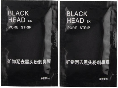 

YUGAM Black Head remover Black Head Acne White Head Remover Charcoal Cream Mask Strips(2 ml)