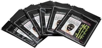 

Parichita Bamboo charcoal face mask 25 ml pack of 6 pouch(150 ml)