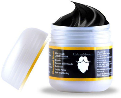 

UrbanMooch Activated Charcoal Mask for instant Fairness & Skin Brightening (100 g)(100 g)