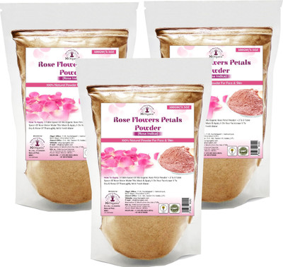 

3GOrganic 100% Organic Pure Rose Petals Powder(300 g)