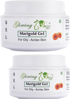 

Glowing Buzz Marigold gel for skin nourishment pack of 2(80 g)