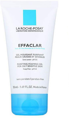 

La Roche Posay Effaclar Gel Moussant Foaming Gel Face Wash(50 ml)