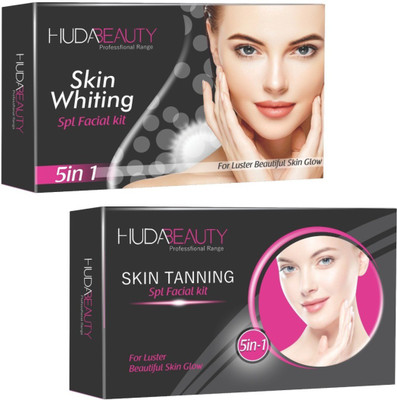 

Huda Beauty Professional Range Skin Whiting & Skin Tannin Facial Kit 900 g(Set of 2)