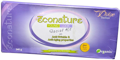 

ECONATURE Anti wrinkle & Anti ageing facial kit(340gm) 340 g