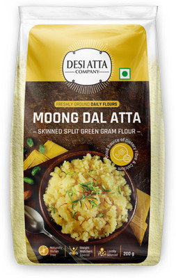 

Desi Atta Company Moong Dal Atta, 200g(800 g, Pack of 4)