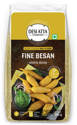 

Desi Atta Company Fine Besan, 200g (800 g, Pack of 4)