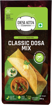 

Desi Atta Company CLASSIC DOSA MIX, 200g (800 g, Pack of 4)